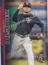 2023 Scranton Wilkes Barre RailRiders Randy Vasquez RC Rookie NY Yankees DR