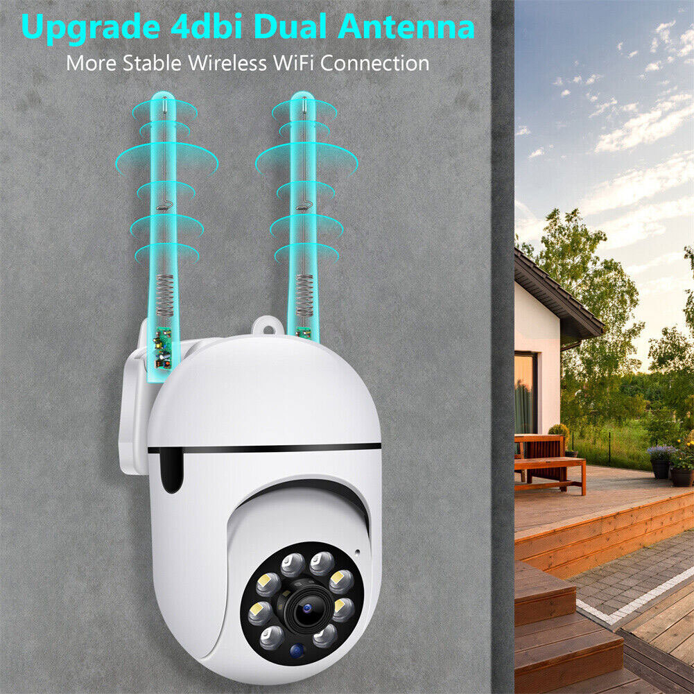 4x Wireless Security Camera System Smart Outdoor 5G Wifi Night Vision ...