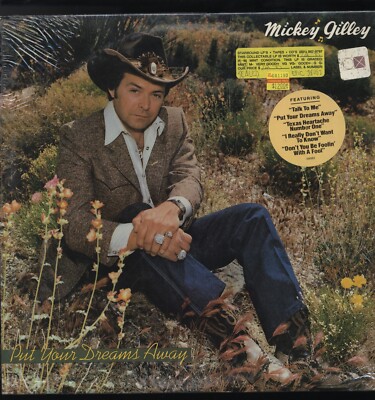 SEALED Mickey Gilley - Put Your Dreams Away - 1982 Vinyl Record LP