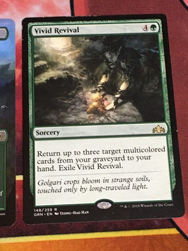 C6506 MTG MAGIC RESTLESS RIDGELINE 0350 VIVID REVIVAL 148 RARE HP - Picture 10 of 22