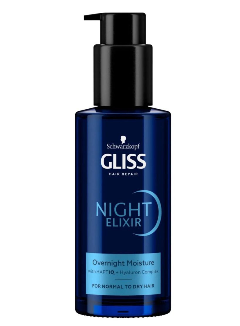 Schwarzkopf Gliss Night Elixir night hair treatment without rinsing, 100ml