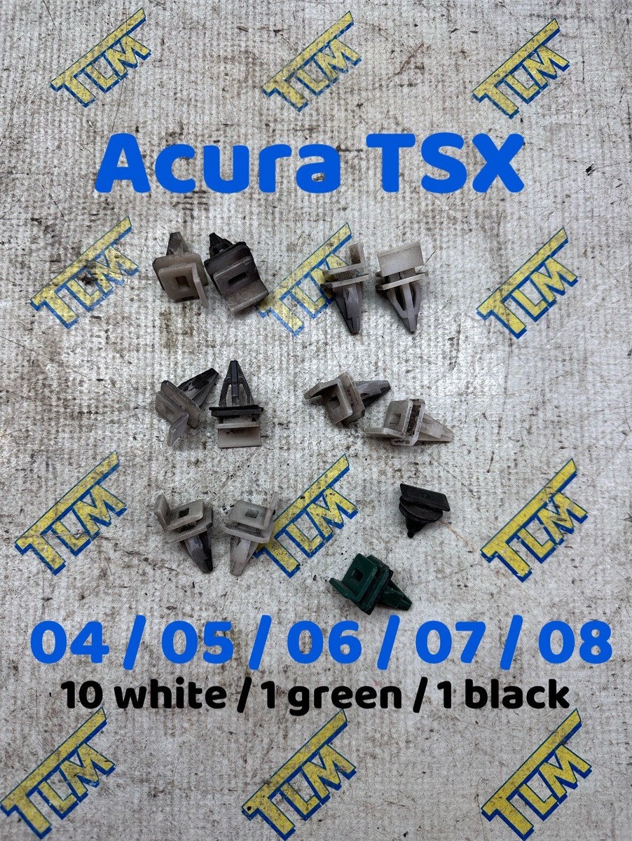 04-08 Acura TSX Clips SIDE SKIRT PLASTIC PANEL 2005 2006 2007 2008