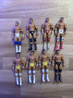 Wwe Wrestling Mattel Basic Figur Sammlung Figuren Konvolut Albert Del Rio Action