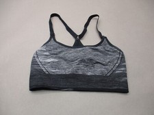All In Motion Size XL Womens Gray Wireless Unlined Pull On Sports Bra 8L