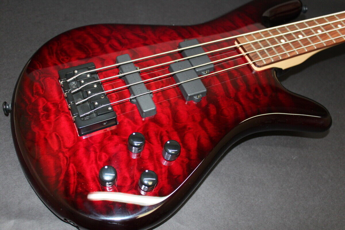 Electric Bass Guitar Spector Legend 4 Classic Figured Maple Electric Bass Guitar Spector Legend 4 Classic Figured Maple