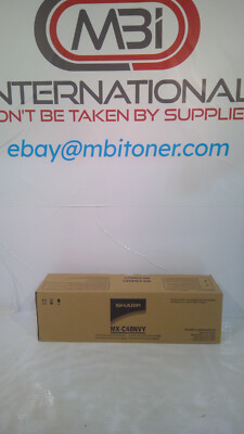 Genuine Sharp DX-C310/MX/C402SC Yellow Developer Cartridge MX-C40NVY, MXC40NVY