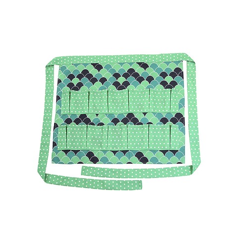 Egg Collecting Apron 12 Pockets Hold Chicken Farmhouse Home Kitchen Waterproof - Picture 2 of 16