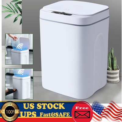 Living Room 16L Touchless Garbage Can W/Smart Chip Automatic Sensor ...