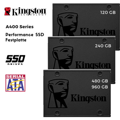 Kingston A400 2.5 zoll SSD Festplatte Sata Interne 240GB 480GB 960GB Solid State