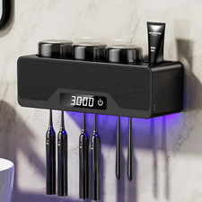 Wall-Mounted Toothbrush Holder, Automatic Toothpaste Dispenser Space Saving Too