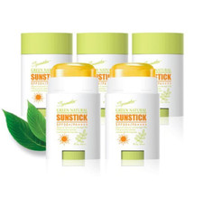 SPOMETICS Green Natural Sun Stick SPF50 /PA   Sun Balm Sunstick 5ea