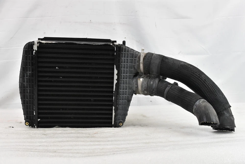🚀 14-17 Maserati Ghibli M157 Front Right Passenger Side Radiator Intercooler - Image 2 of 4