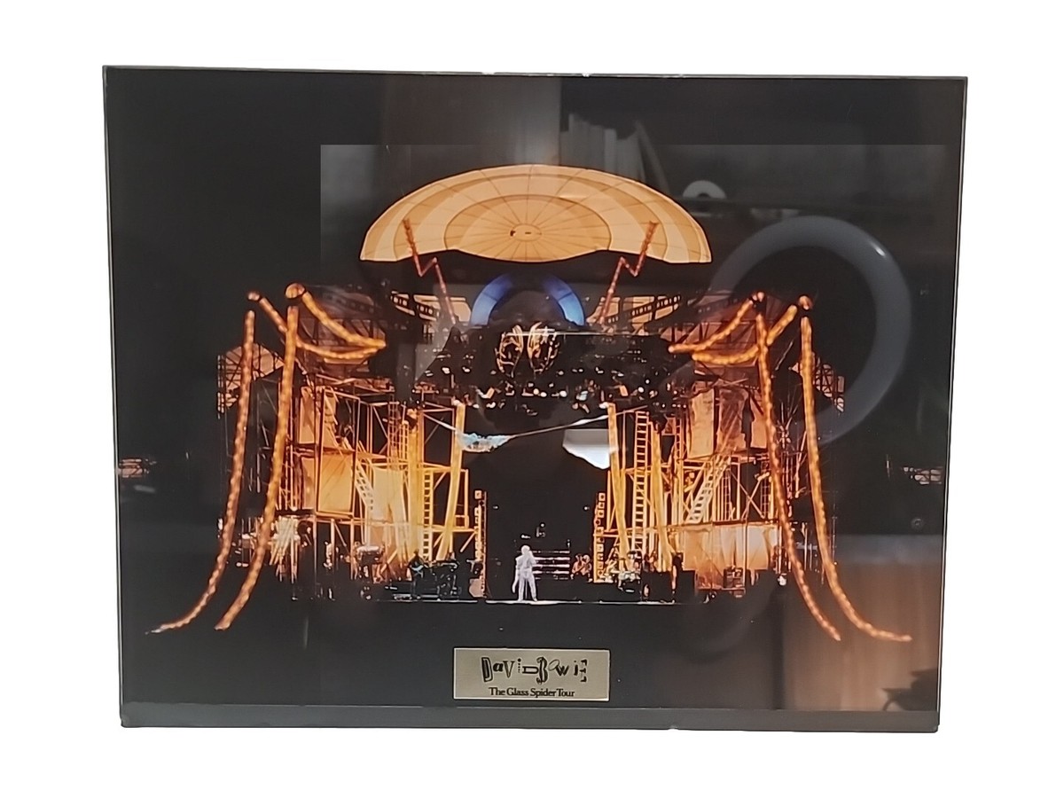 HTF David Bowie 1987 The Glass Spider Concert Tour Photo Dallas TX