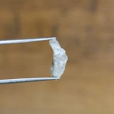 3.51ct Raw White Grey Natural Diamond for Birthday Gift Ring