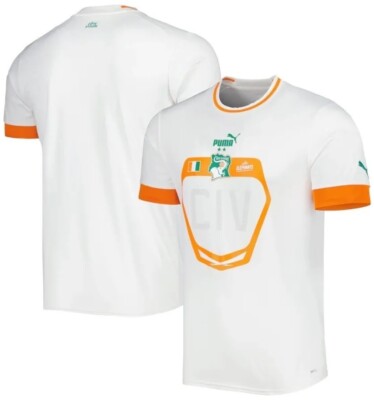 Mens Ivory Coast National Team Puma 2022/23 Away Replica