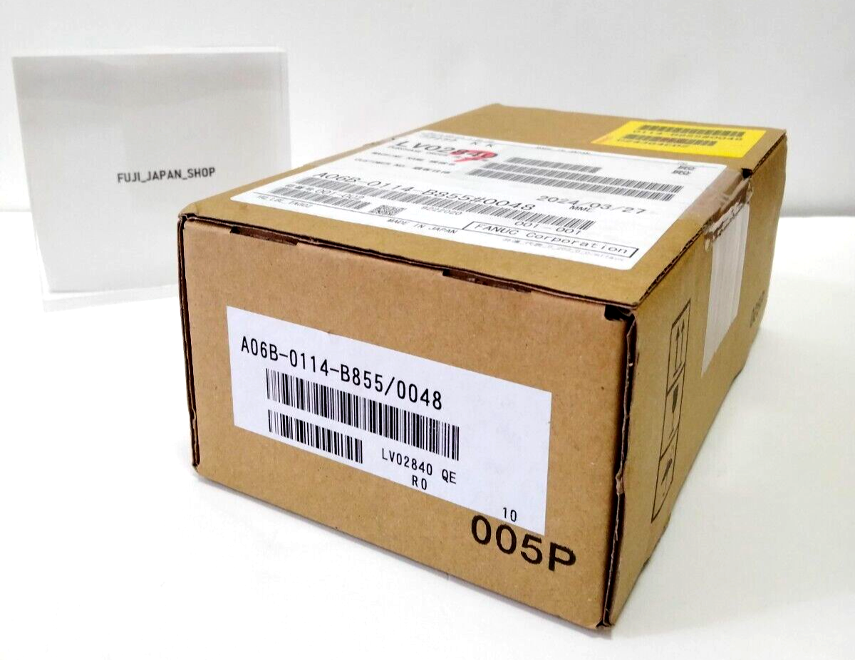 FANUC A06B-0114-B855 #0048 AC SERVO MOTOR New | eBay