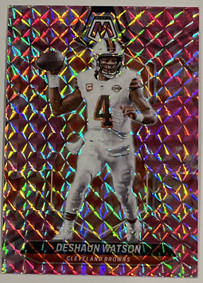 2024 Panini Mosaic Deshaun Watson Pink Prizm Cleveland Browns #50