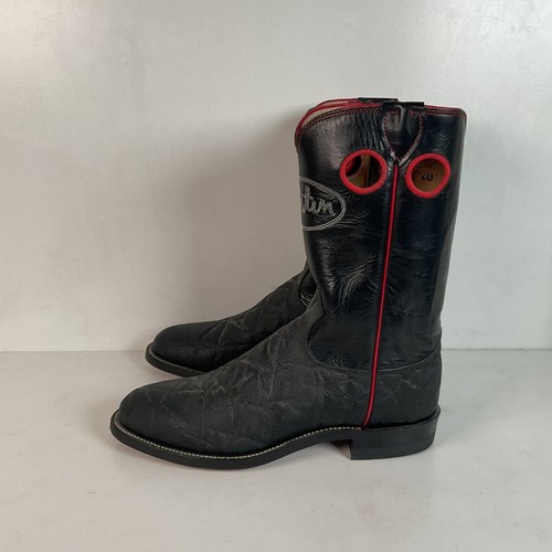 Justin Punchy Roper Boots Men’s 6.5 | Women’s 7.5 USA Made - Picture 17 of 18