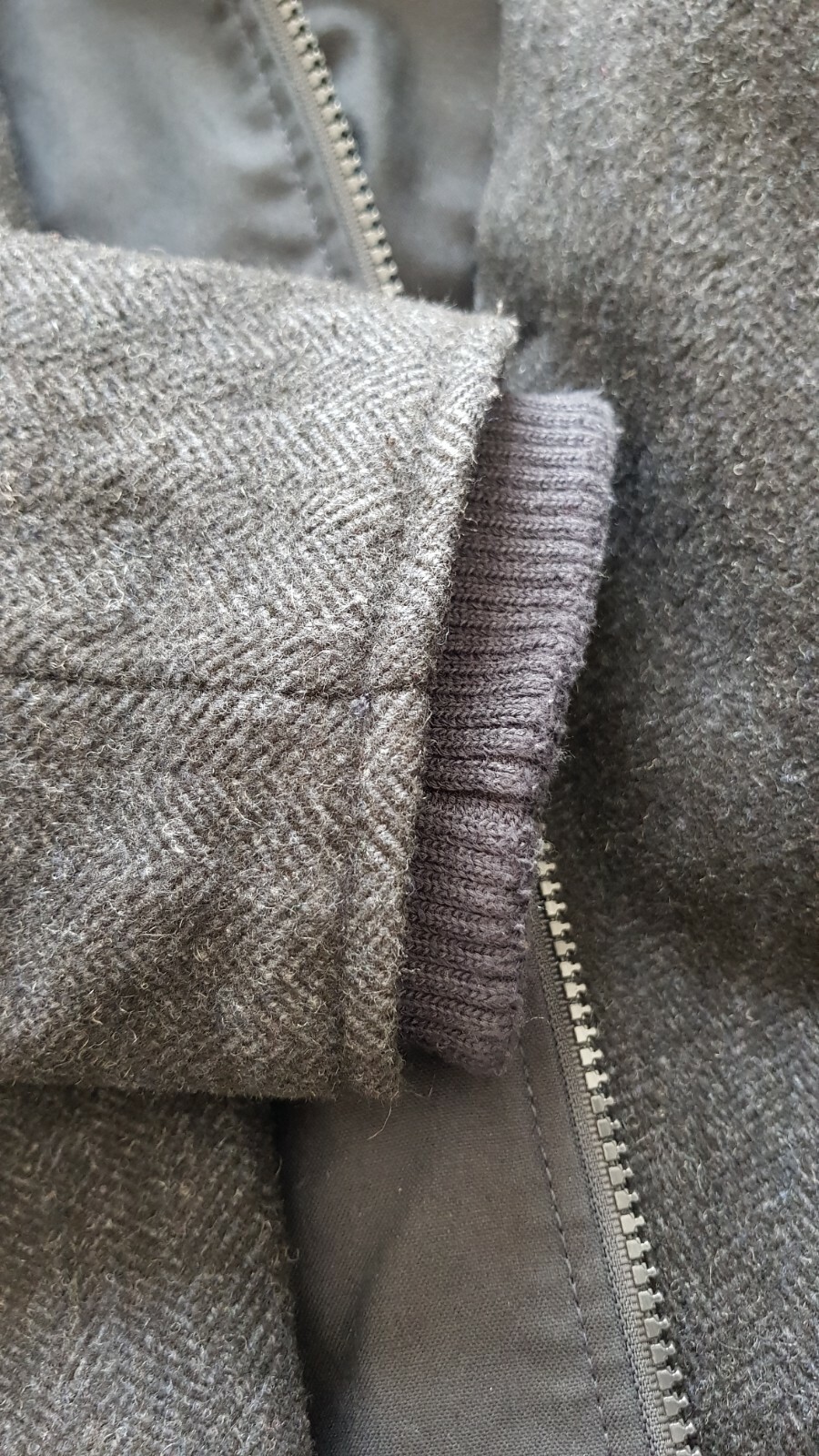 Mens Next Authentic Custom Designed Funnel Neck P… - image 10