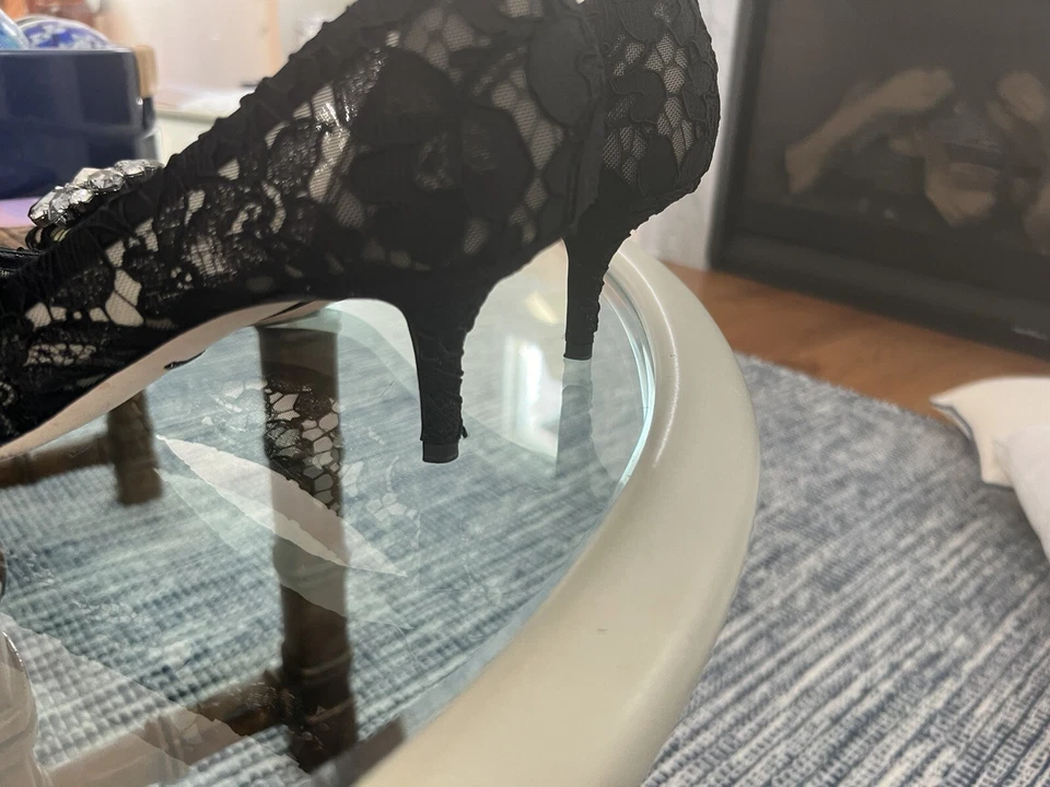 BOMBA CON ENCANTO DOLCE & GABBANA ESCOTE PIZZO ¡USADA EN EXCELENTE ESTADO! 39 Foto 3 de 4