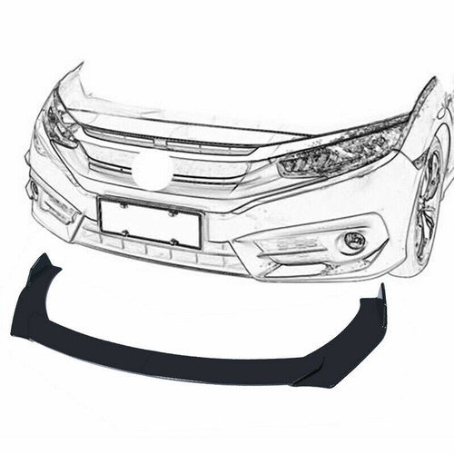 For Nissan Altima 20082022 Front Bumper Lip+Side Skirts Body Kit