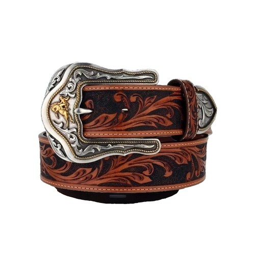 Tony Lama rhinestone bling  Western cowboy belt like new. Size 42 . TAN BROWN tony-lama-mens-browntan-  main image 4