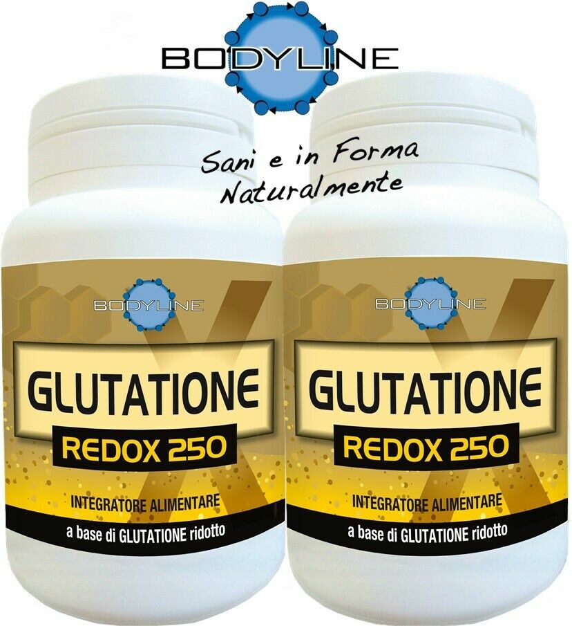 OFFERTA 2 Conf GLUTATIONE REDOX 250 per DIFESE IMMUNITARIE e DETOX ANTIOSSIDANTE