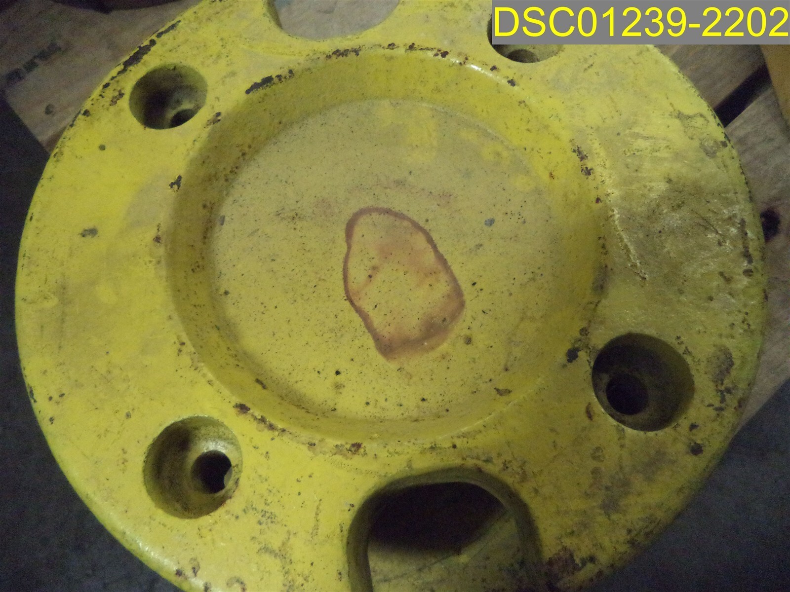 Qty = 2 Garden Tractor Wheel Weights Cast Iron Fits John Deere 11 1/2