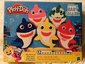 baby shark play doh