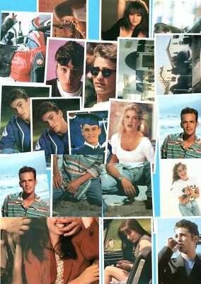 UN ANNO CON BEVERLY HILLS 90210-SORRISI E CANZONI TV-1991-FIGURINA a scelta-Nuov