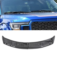 For Ford F-150 2015-2020?2Pcs Improved Windshield Window Wiper Cowl Grille Black