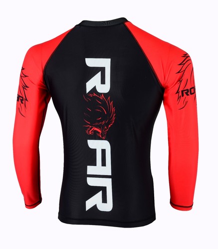 ROAR New MMA Kick Boxing Shorts BJJ Rash Guard Compression Legging No Gi Gym Set - Picture 5 of 11