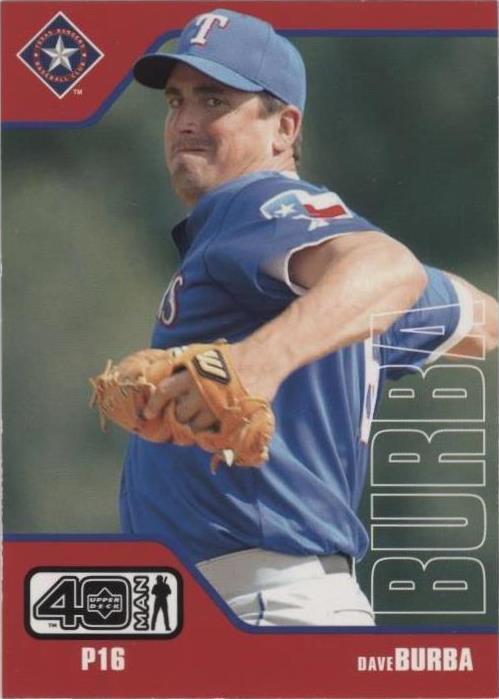 2002 Upper Deck 40 Man - Dave Burba #238 - 1 of 1