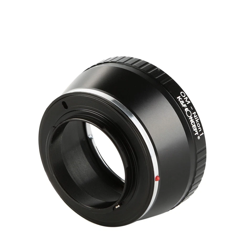 K&F Concept Manual Lens Adapter for Olympus OM Lens to Nikon 1 Camera Body J1 V1 - Image 4 of 4