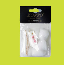 Accessoires pour briquet -Mèche -Coton -caoutchouc anti-fuite gaz  