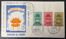 Vietnam FDC 1961  Fondation de l' UNESCO  4/11/ 1961