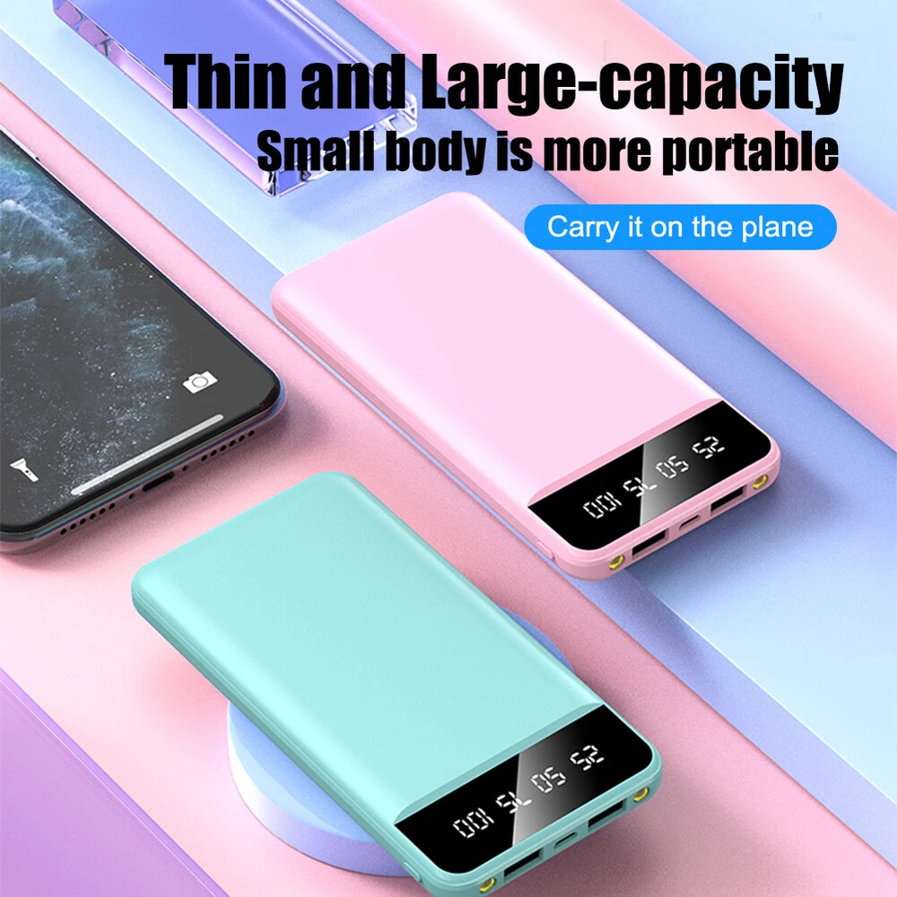 20000mAh Power Bank for Heated Jacket Vest 5V 2A External Battery