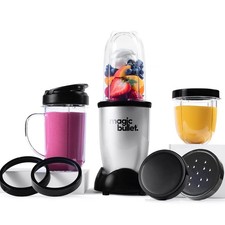 Image of nutribullet magic bullet Blender Mixer & Food Processor All in One 10pc Kit 200W