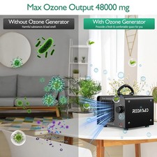 Ozone Generator 48000mg/h High Capacity Ozone Machine Ozone Home Machine