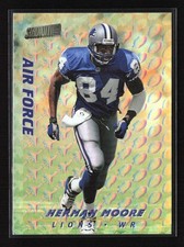 1997 Topps Stadium Club - Offensive Strikes Air Force Herman Moore #AF4