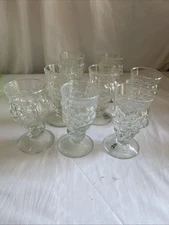Abigails  set of 8 Blown Glass  Grape Iced Tea Tumblers