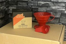 Hario V60 Coffee Dripper VD02 for 1-4 cups Red Brand New Boxed 