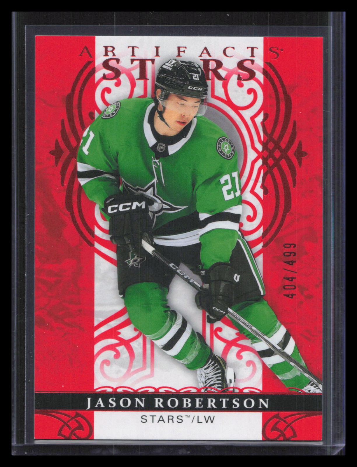 Jason Robertson 2026-27 Upper Deck Artifacts #111 Ruby #/499