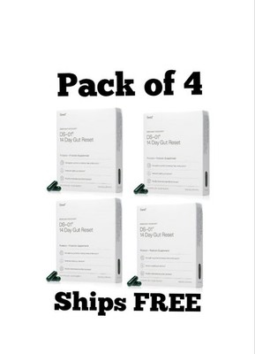 4 Packs of Seed Rapid Rapid Gut Recovery 14 Day Gut Reset Probiotic Probiotic