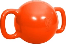 Kamagon Exercise Ball Orange 9Inch with workout DVD