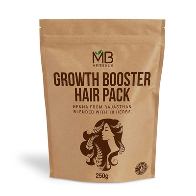 Growth Booster Hair Pack | Blend of Henna Shikakai Amla Brahmi Bhringraj Aloe Ve