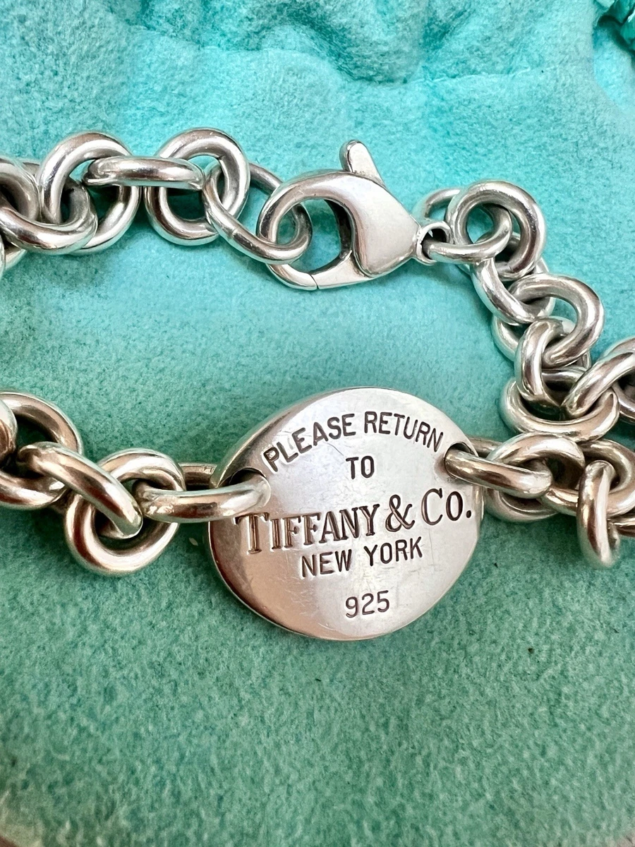 tiffany oval bracelet products for sale | eBay