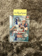 2025 Topps Chrome Blaster Value Box NFL Football NEW Factory Sealed