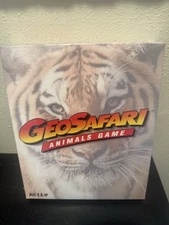 Geosafari Animals (Mac and Windows, 1996) Big Box PC Brand New Sealed EII-8979