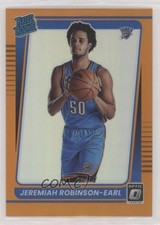 2021 Donruss Optic Rated Rookie Orange Prizm 161/199 Jeremiah Robinson-Earl 0ve9